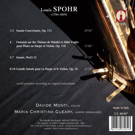 Musica per violino e arpa di Louis Spohr