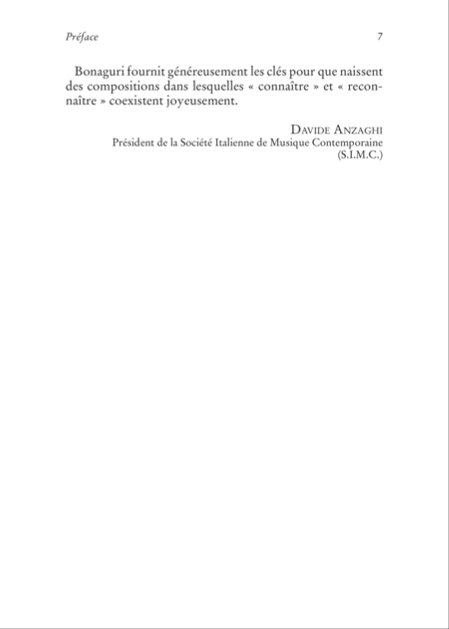 Un guitariste pour les compositeurs. Remarques et suggestions sur la composition pour guitare (+fichiers mp3). Préface de Davide Anzaghi School and Community scores gallery preview page 8