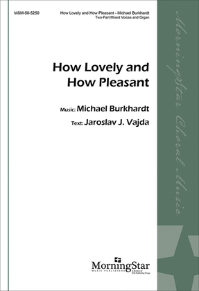 Book cover for How Lovely and How Pleasant