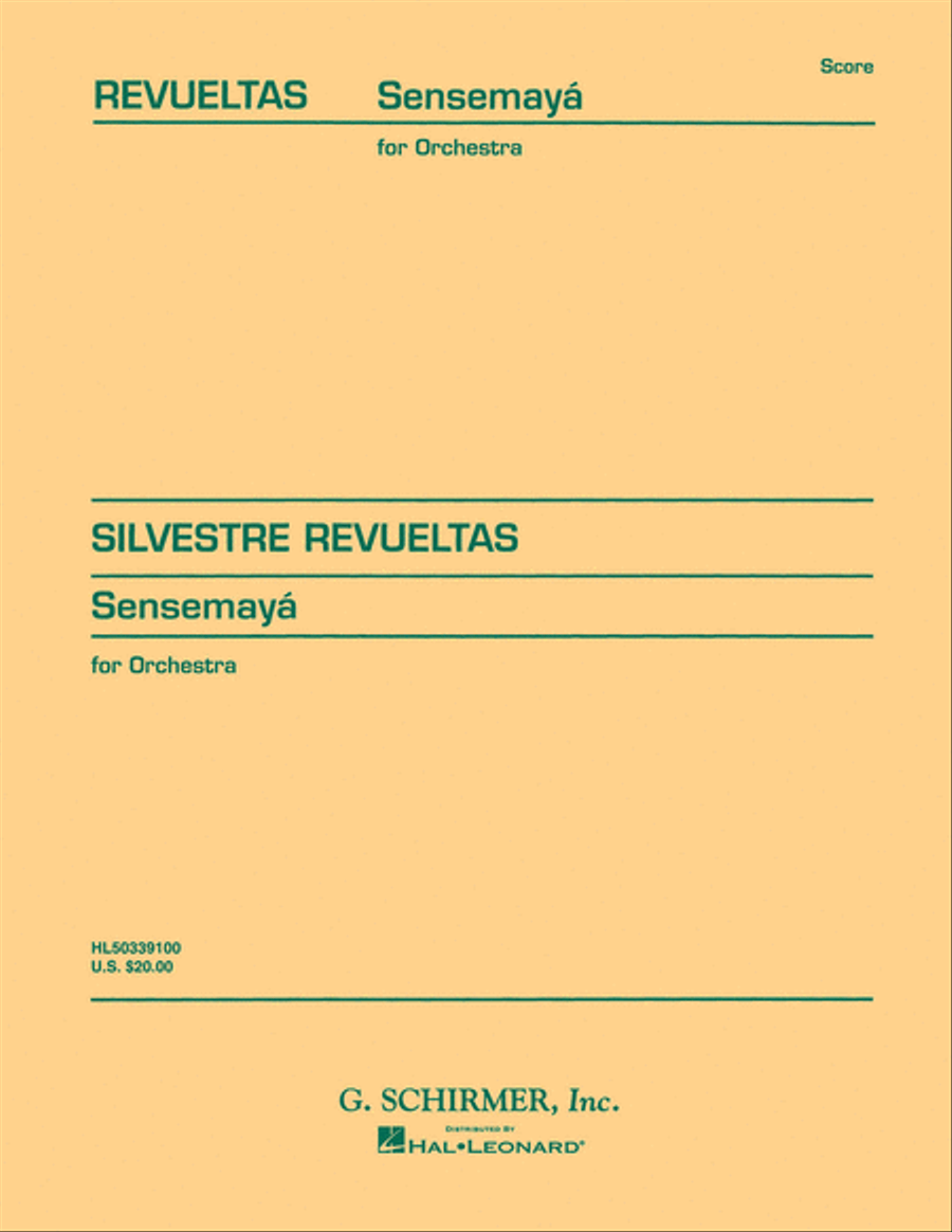 Sensemayà (1938) Orchestra scores gallery preview page 1