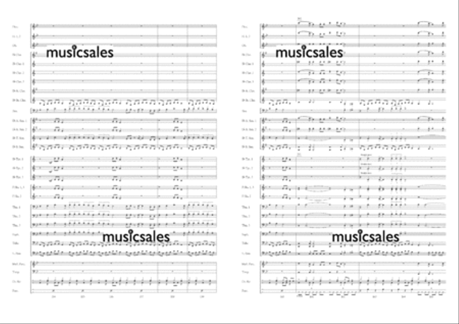 Bon Jovi - Rock Mix Concert Band scores gallery preview page 15