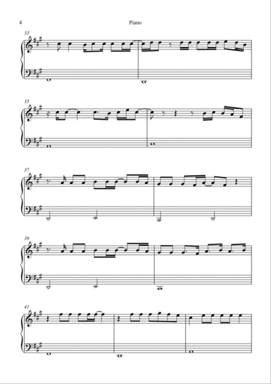 Unstoppable Easy Piano scores gallery preview page 4