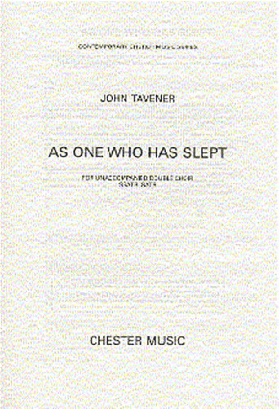 As One Who Has Slept SSATB scores gallery preview page 1