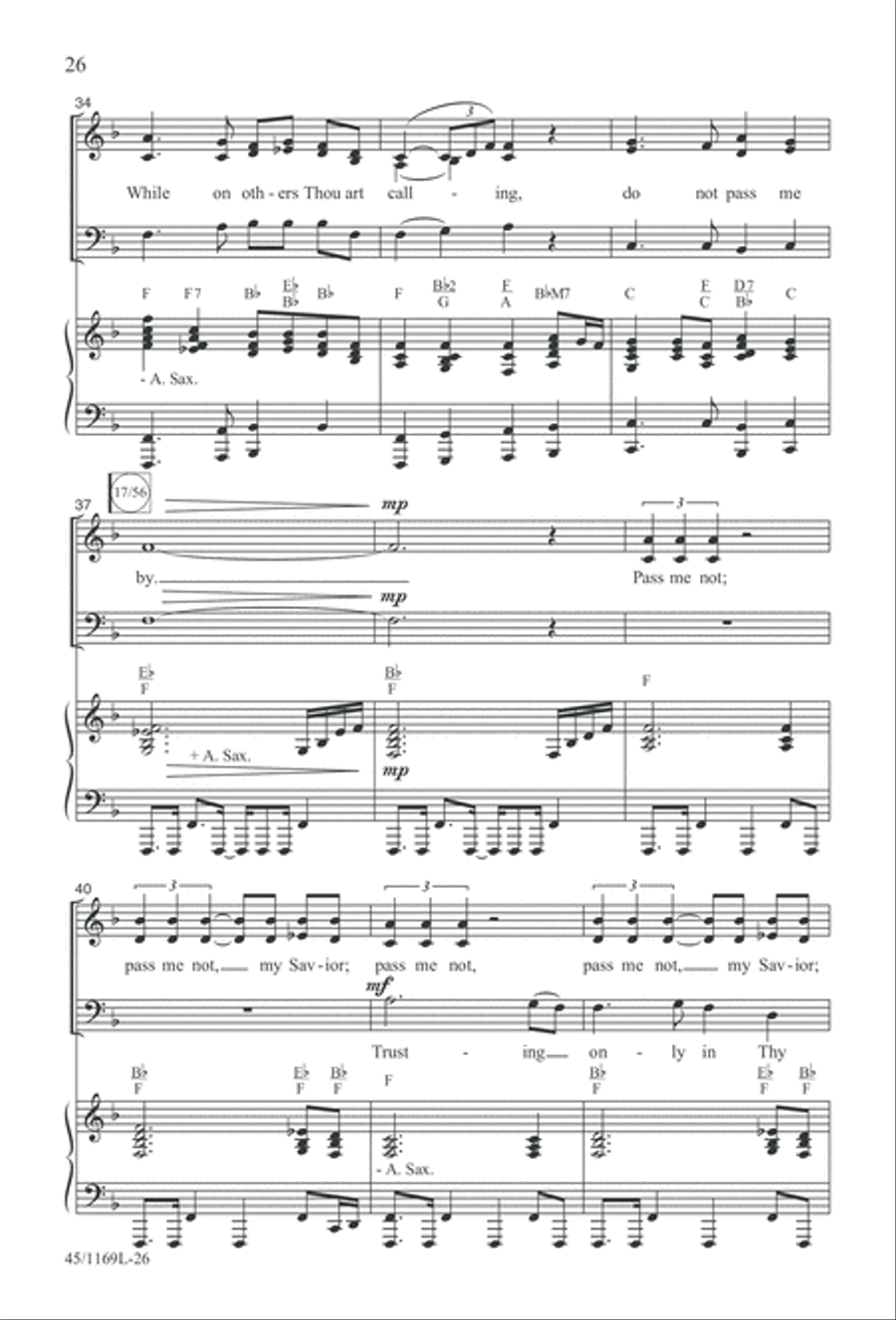 Simply Southern Gospel 3-Part scores gallery preview page 26