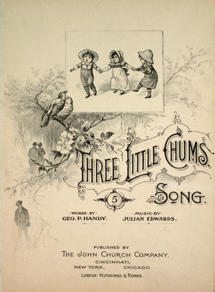 Three Little Chums. Song