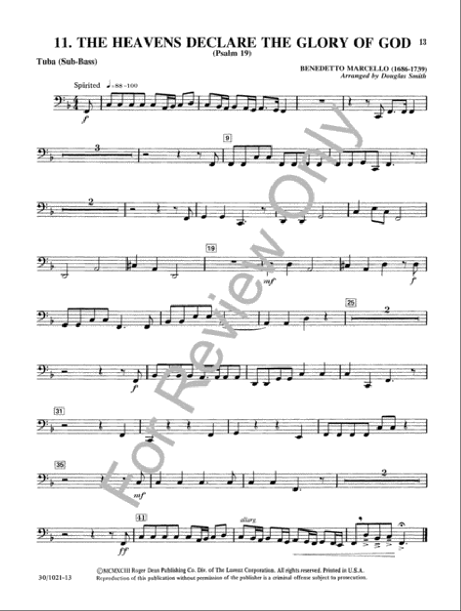 Classics for Four-Plus Brass - Tuba Brass Ensemble scores gallery preview page 5