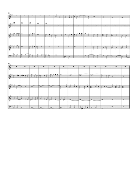 Ligaduras de 3o tono (arrangement for 5 recorders)