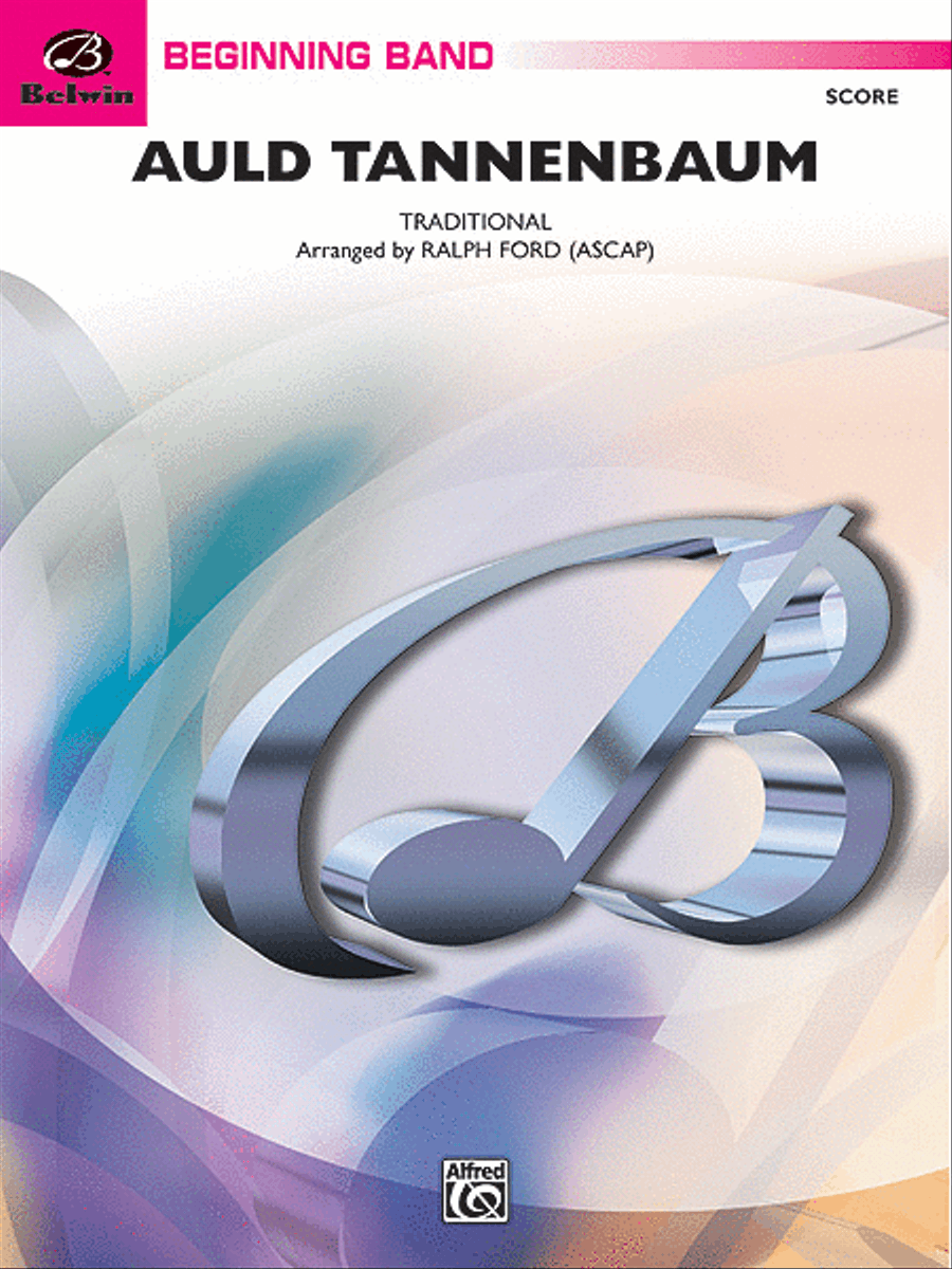 Auld Tannenbaum (score only) Concert Band scores gallery preview page 1