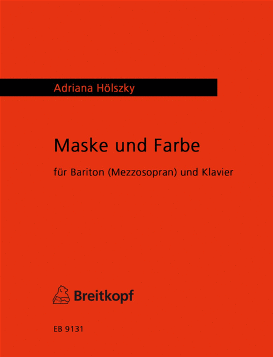 Maske und Farbe Voice Solo scores gallery preview page 1