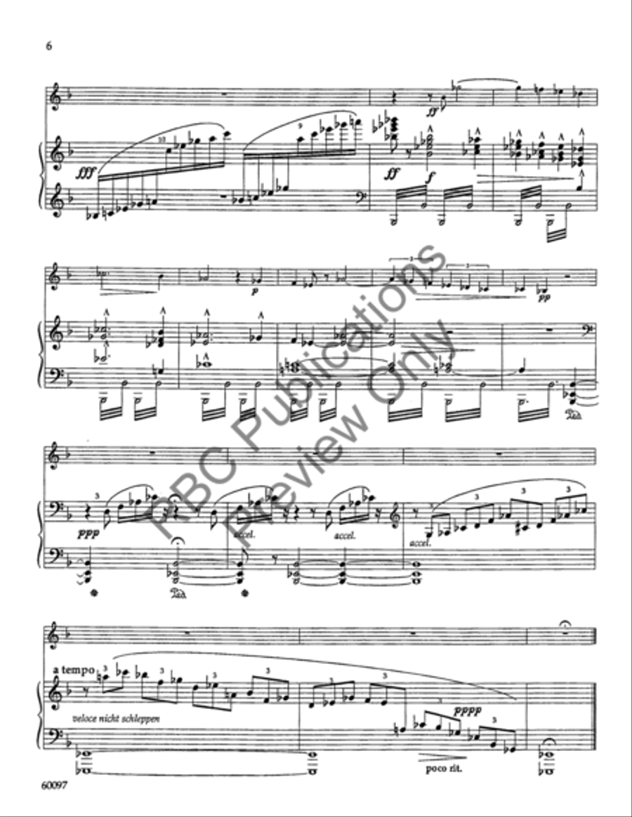 Songs Of A Wayfarer Mvts III and IV Set of Parts scores gallery preview page 9