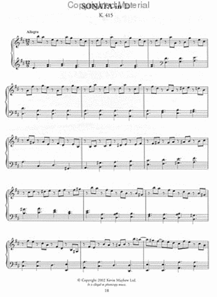 10 Scarlatti Sonatas