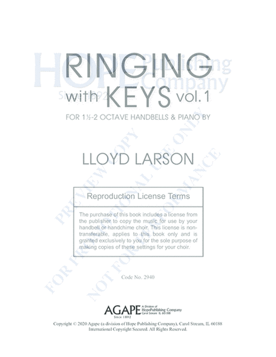 Ringing with Keys, Vol. 1 (Reproducible) image number null