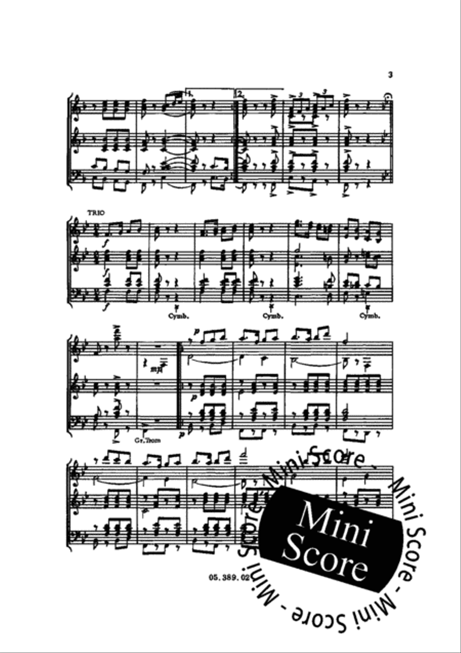 Evergreen Evergreen Concert Band scores gallery preview page 5