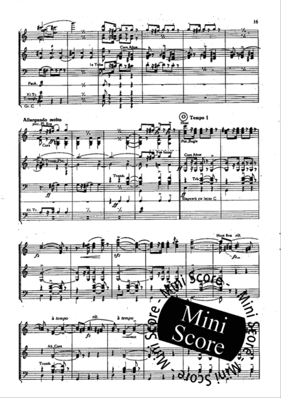 Fete Polonaise Concert Band scores gallery preview page 19
