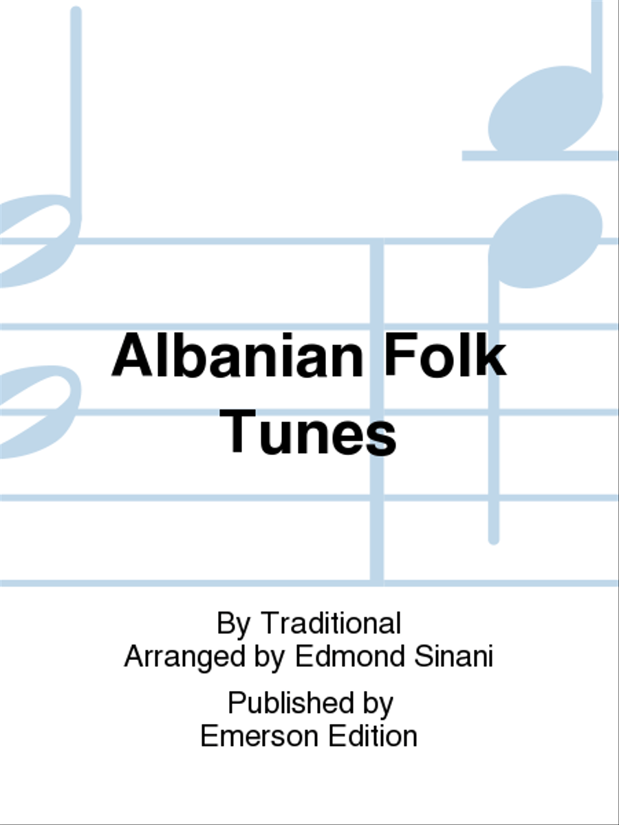 Albanian Folk Tunes Chamber Music scores gallery preview page 1