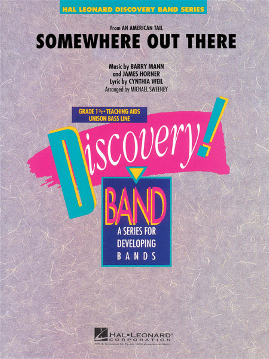 Somewhere Out There (from An American Tail) Concert Band scores gallery preview page 1