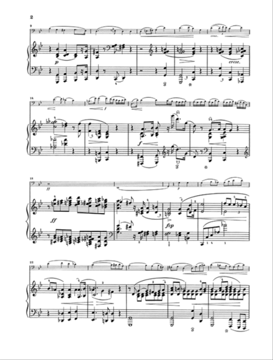 Sonata for Violoncello and Piano G minor Op. 65