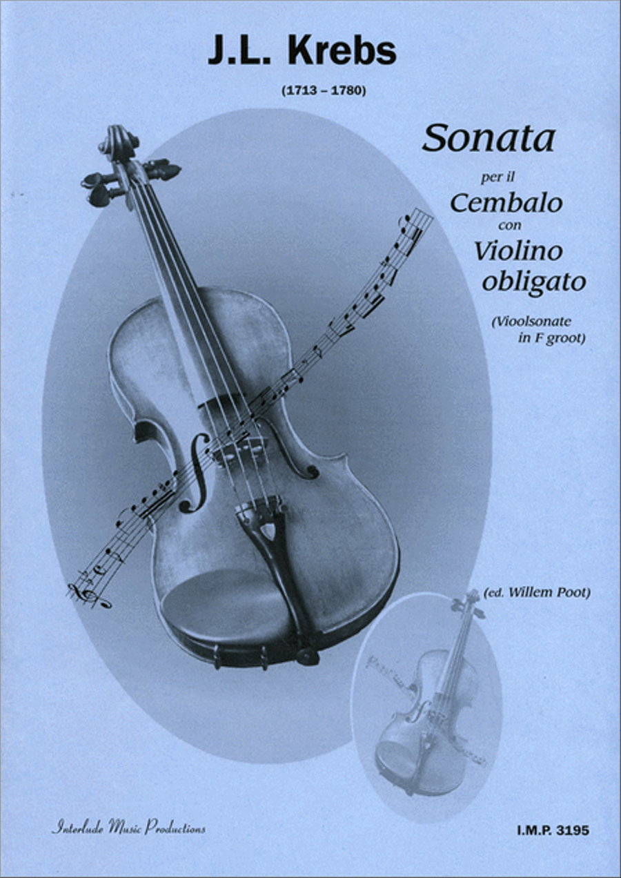 Sonate F Violin scores gallery preview page 1