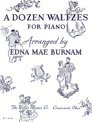 Book cover for A Dozen Waltzes