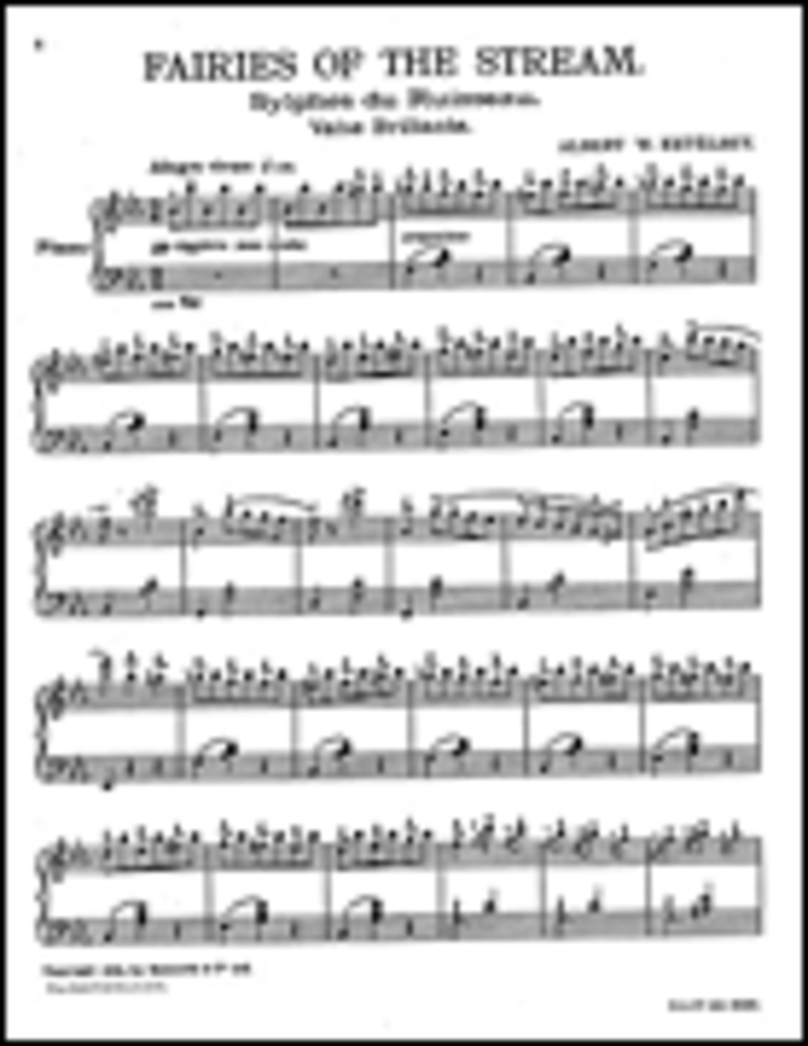 Albert Ketelbey: Fairies Of The Stream (Piano) Piano Solo scores gallery preview page 1