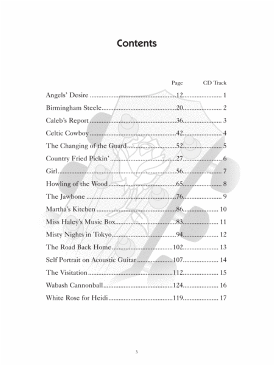 Acoustic Masters Acoustic Guitar scores gallery preview page 4