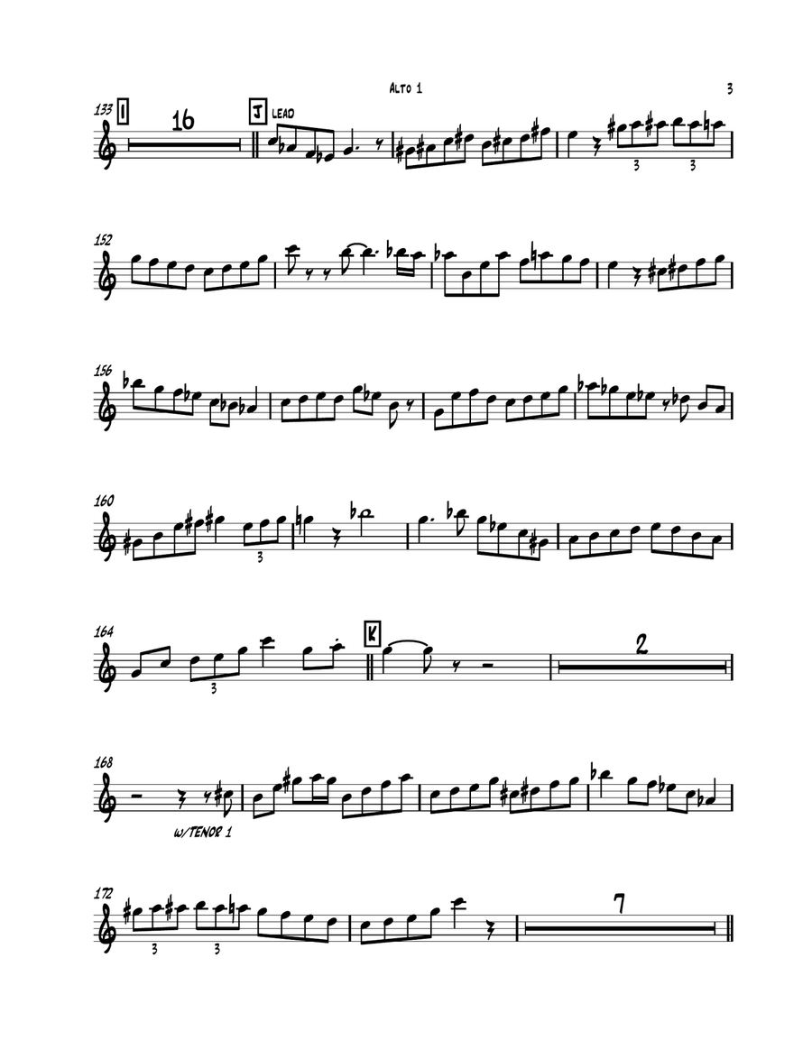 Giant Steps Jazz Ensemble scores gallery preview page 3