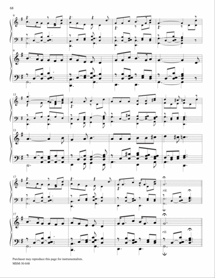 THOMPSON from Let Praises Ring, V3 5-Octaves scores gallery preview page 2