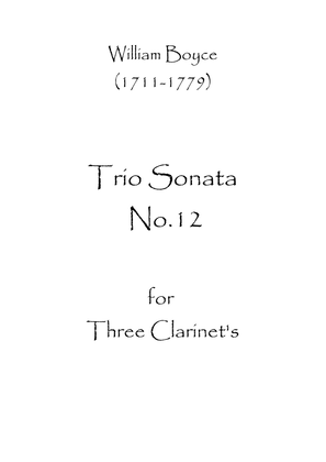 Trio Sonata No.12