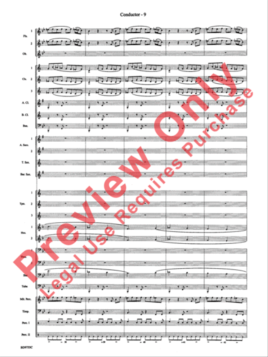 The Maelstrom Concert Band scores gallery preview page 12