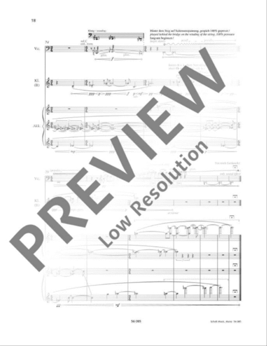 Scorpion Scorpion Bass Clarinet scores gallery preview page 19