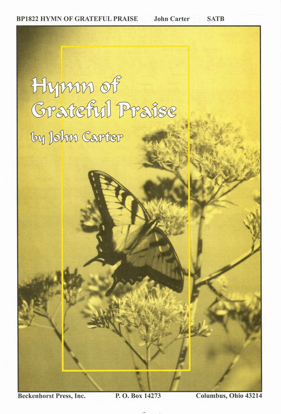 Hymn of Grateful Praise 4-Part scores gallery preview page 1