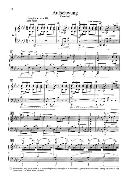Schumann -- Fantasiestücke, Op. 12 image number null