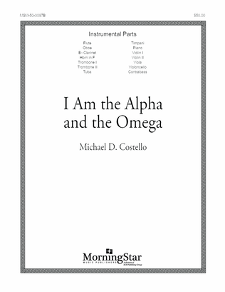 I Am the Alpha and the Omega (Downloadable Instrument Parts)