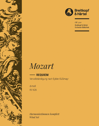 Book cover for Requiem in D minor K. 626