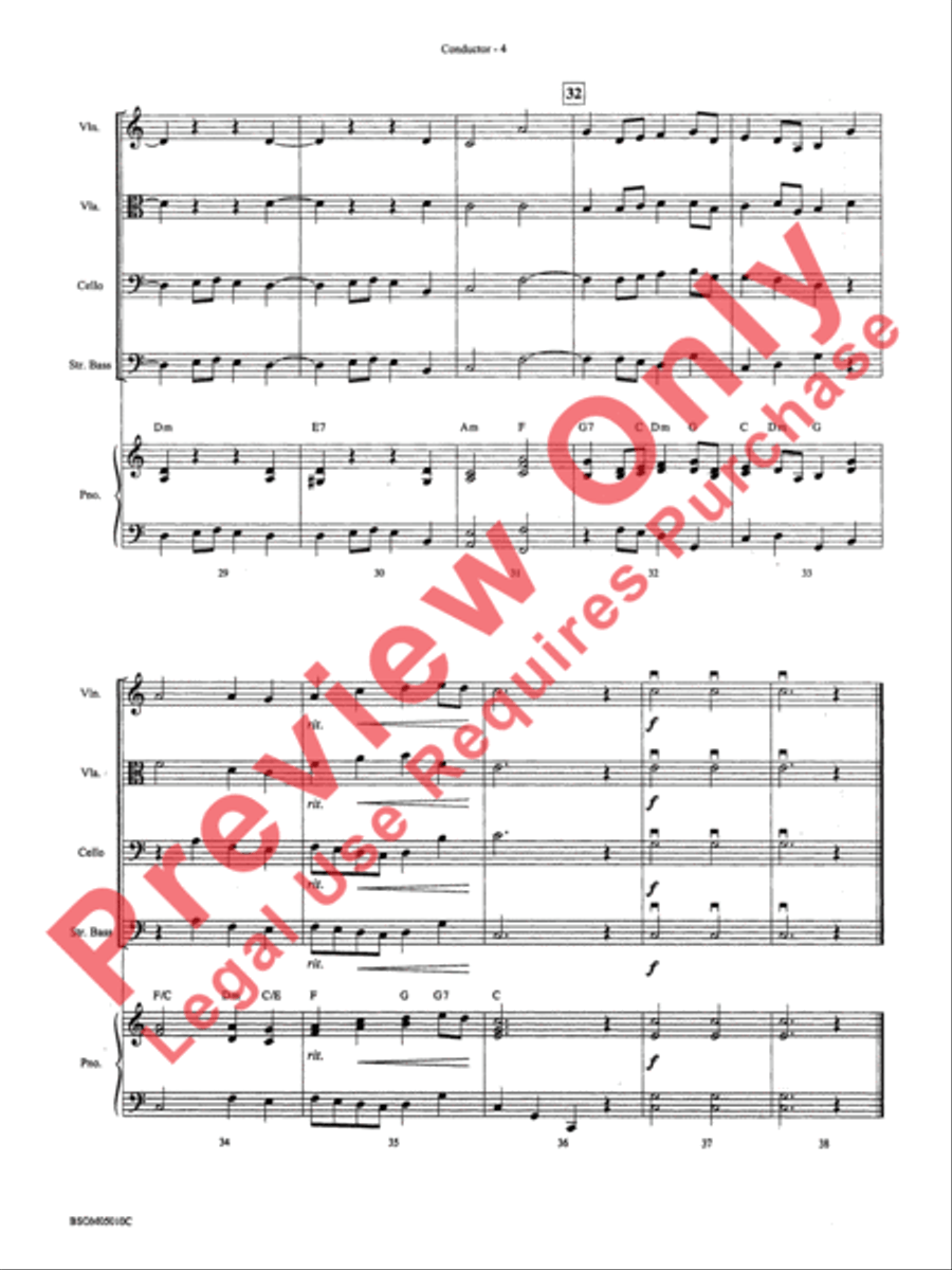 Finale (from Symphony No. 1) String Orchestra scores gallery preview page 6