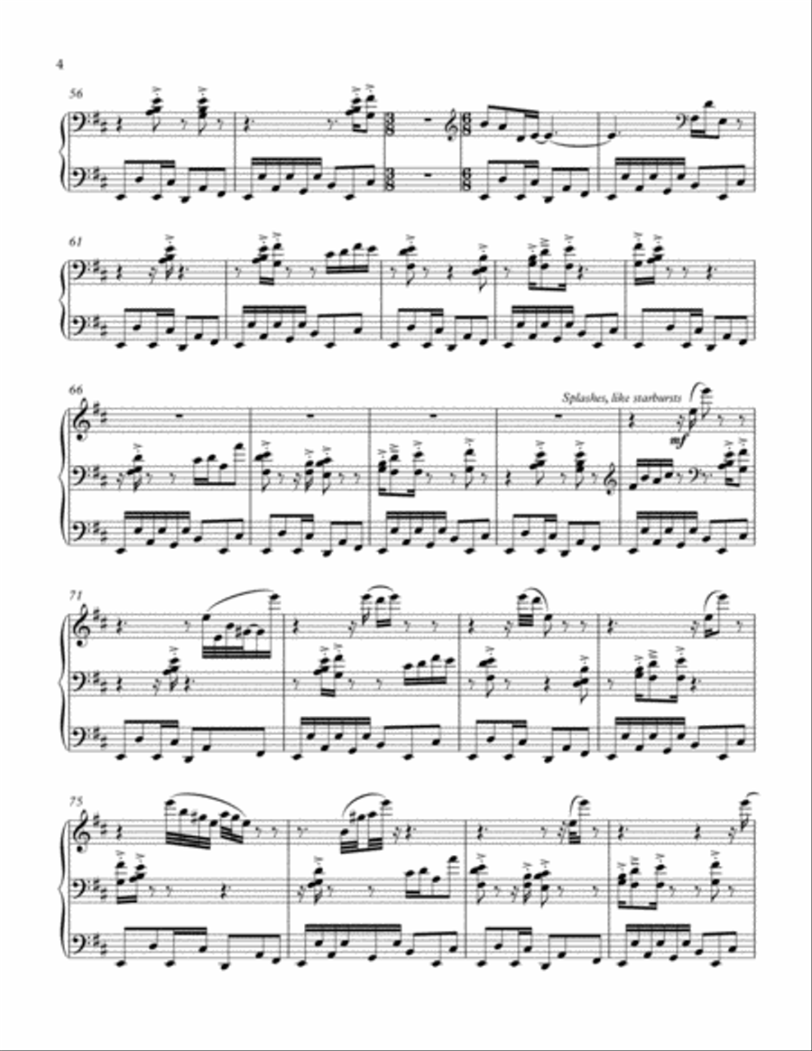 Glistenality Glistenality Piano Solo scores gallery preview page 4
