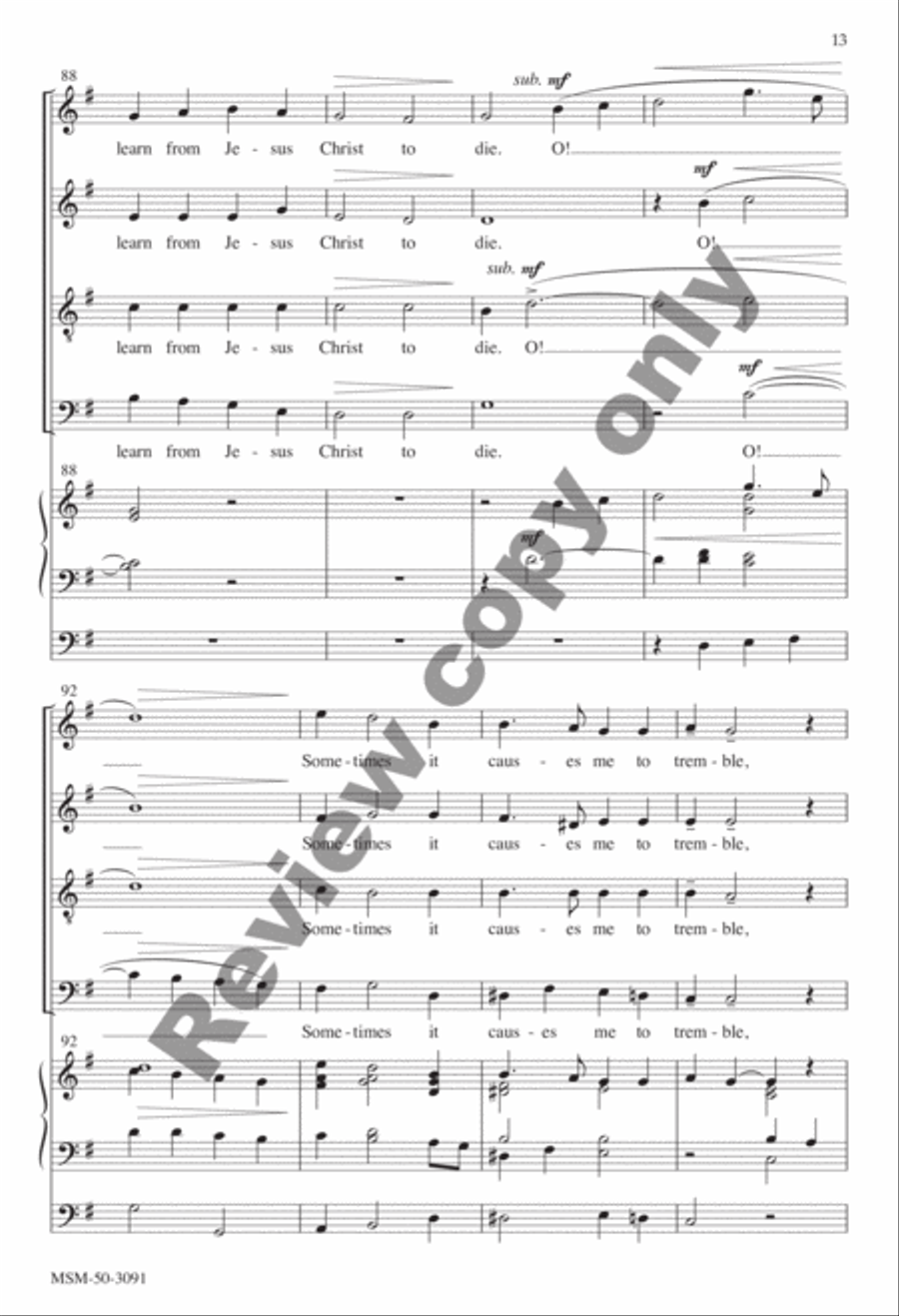 Lenten Meditation Lenten Meditation 4-Part scores gallery preview page 27