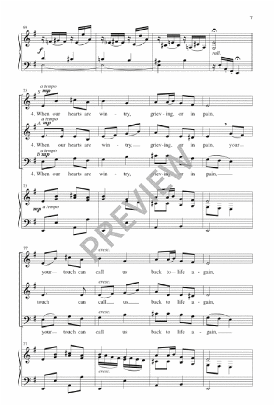 Love Is Come Again Love Is Come Again 3-Part scores gallery preview page 8
