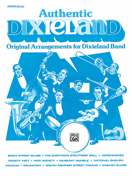 Authentic Dixieland Electric Guitar - Sheet Music