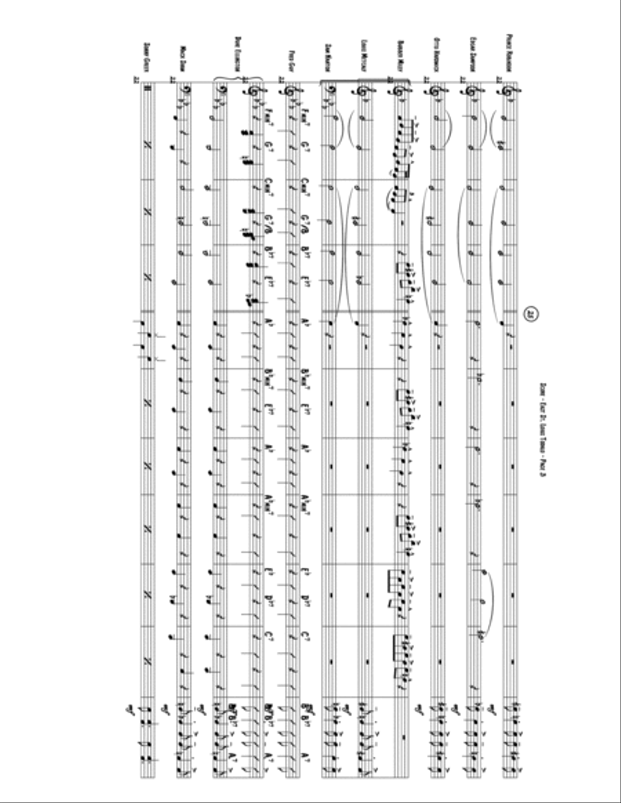 East St. Louis Toodle-oo Jazz Ensemble scores gallery preview page 3