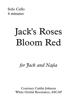 Jack's Roses Bloom Red