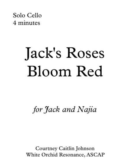 Jack's Roses Bloom Red image number null