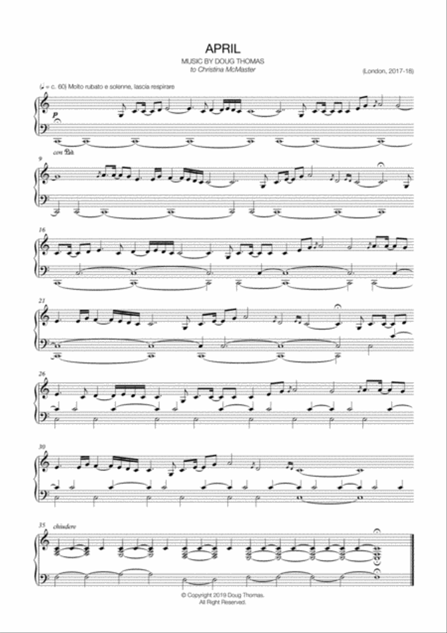 The Seasons Piano Solo scores gallery preview page 6