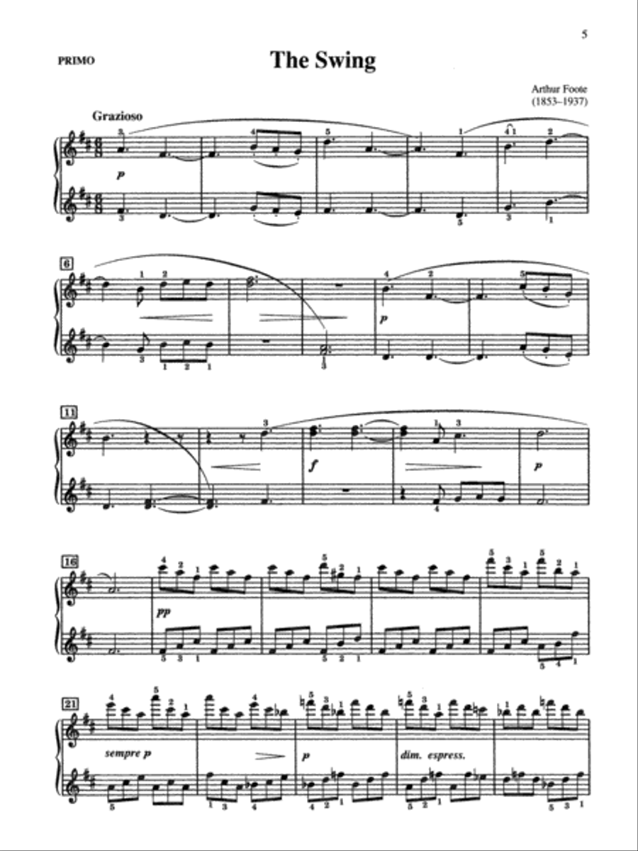 Duet Classics for Piano, Book 3 Small Ensemble scores gallery preview page 4