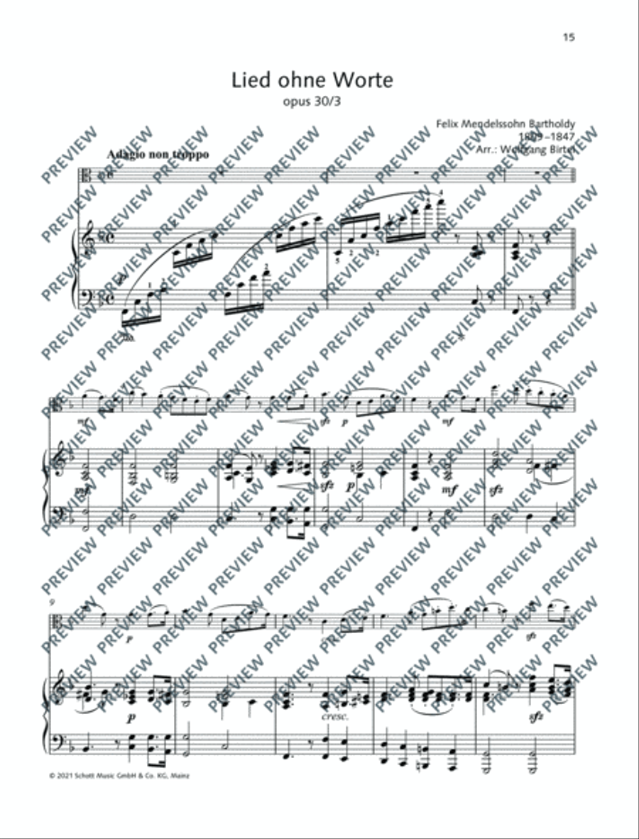 Concert Favourites Violin scores gallery preview page 16