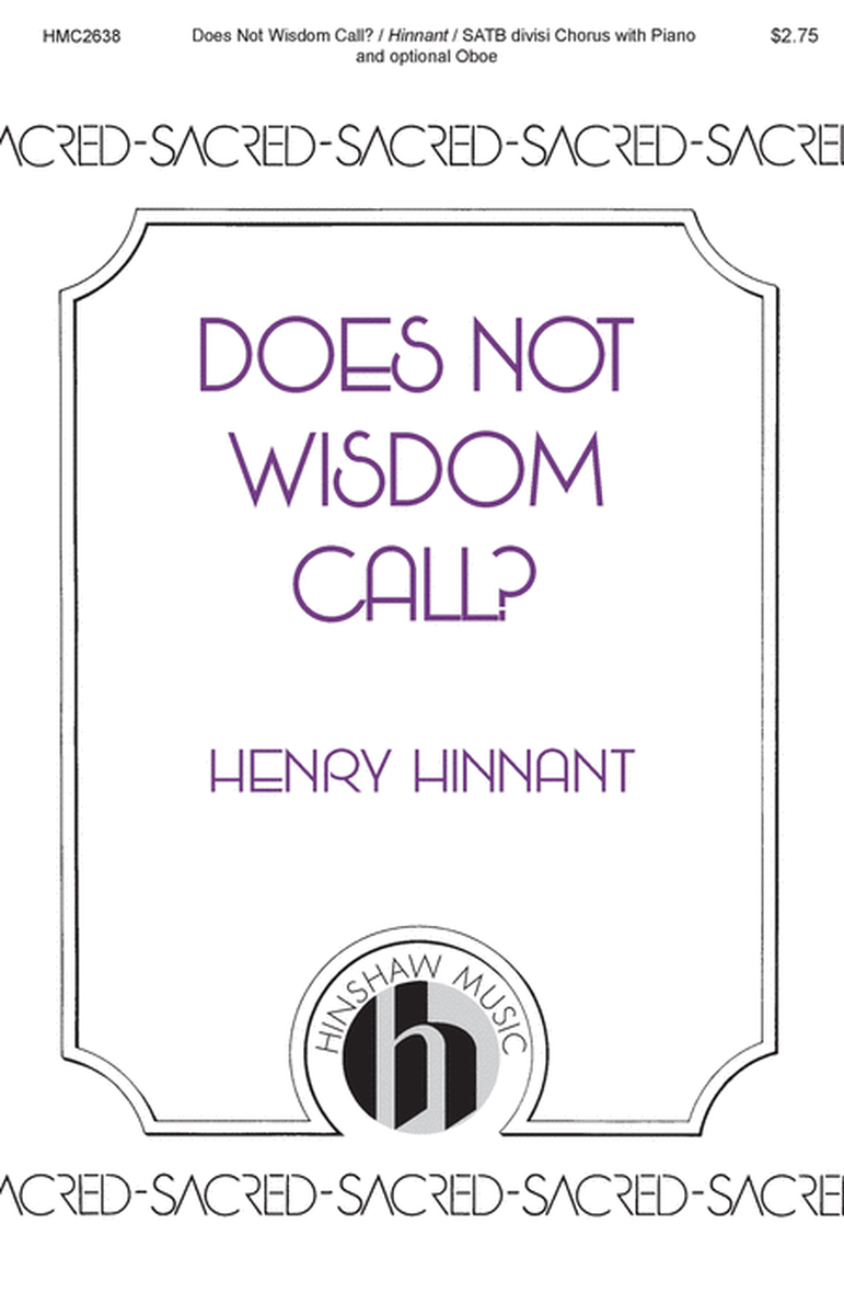 Does Not Wisdom Call? image number null