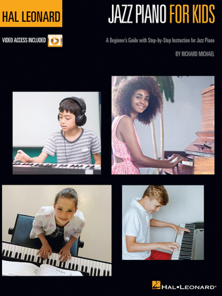 Book cover for Hal Leonard Jazz Piano for Kids