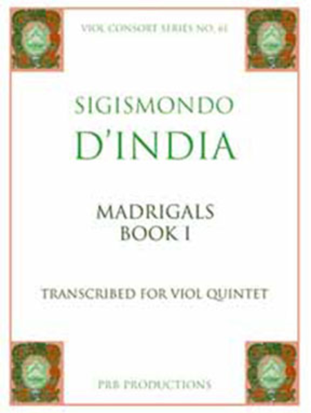 Madrigals a5, Book 1 (score and 8 part set)