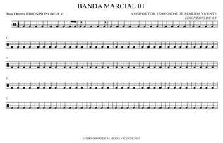 BANDA MARCIAL 01 - Bass Drums