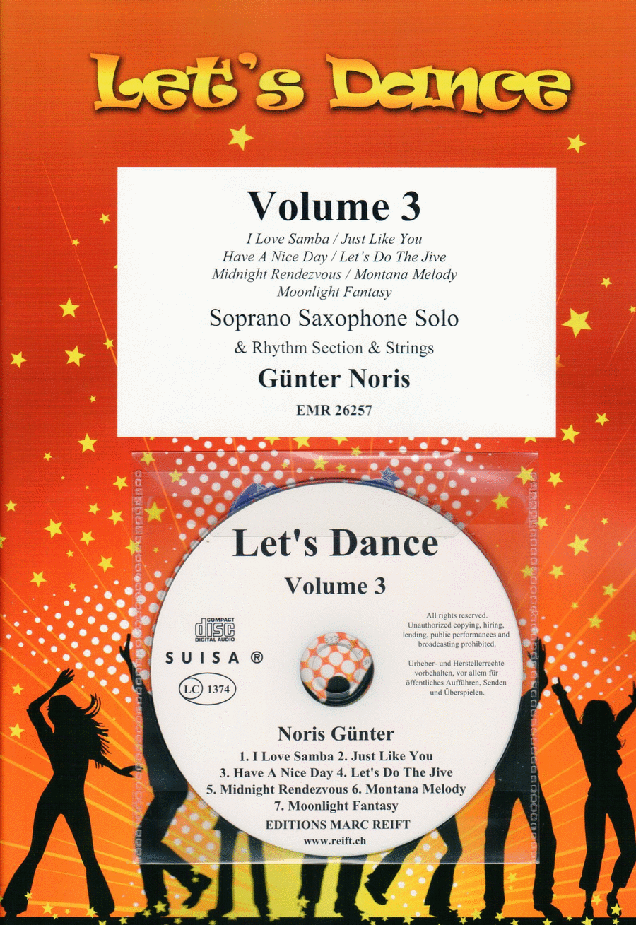 Let's Dance Volume 3 Soprano Saxophone scores gallery preview page 1